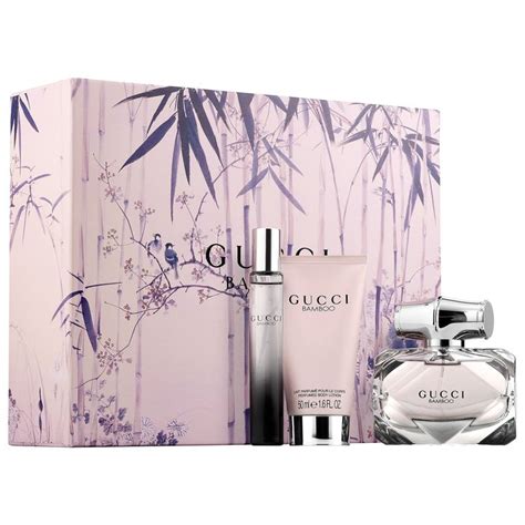 gucci beauty gift set|gucci bamboo gift set sale.